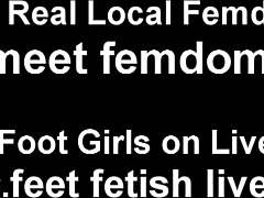 emotional femdom with twenty toes to suck