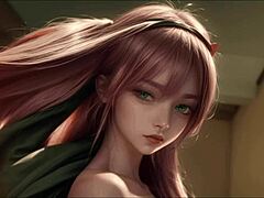 AI生成的Zerotwo为热辣同性汉泰动作脱衣