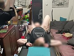 i got tied up and fucked hard on the massage table. this amazing orgasm with a redhead blew my mind!