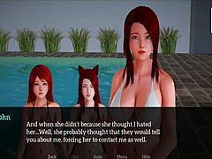 Redhead Hentai Deepthroat in My New Family