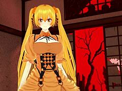 Sexy Hatsune Miku Halloween 2021 Remix Vocaloid 3D Anime