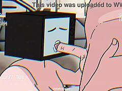Skibidi toilet hentai shows tv woman blowing cameraman in uncensored animation. 😈