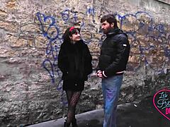 Crystal, Brunette Bordelaise, Shows Off Coquine Charm in Sexy Lingerie Display