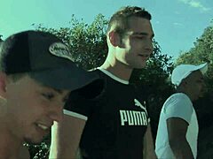 Raw Gay Action in Steamy Scene