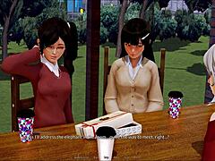 harem hotel game episode 357 with sexy adventures