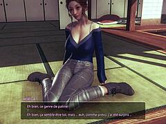 Big Tits Brunette In 3D Anime Sex