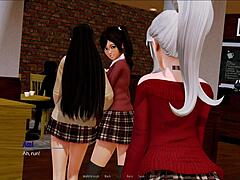 harem hotel game episode 357 with sexy adventures