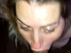 that fat slut blonde takes it deep in mouth and ass hard