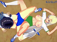 Yomi And Ikaruga Lesbian Play!