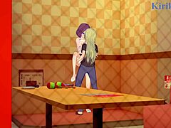 rin toyama and ko yagami engage in intense lesbian play with futanari sex, big tits creampie in 3d anime hentai