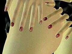 two cute girls kiss and rub pussies in many positions 😘