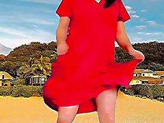 sissy crossdresser sexy dress big ass white gay boy lady boy sexy model