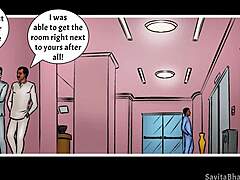 Savita bhabhi in comic cartoon sex episode 43!