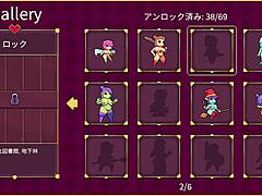 Let's play scarlet maiden part 2, starting the 2nd floor boss in the roguelike game