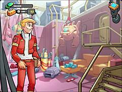 Curvy Valerie in Space Rescue Code Pink Trade with Huge Cock Creampie