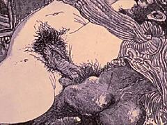 Vintage Comic Drawings Collection