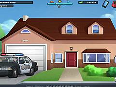 summertime saga's hot bathroom bang episode 4 13 with group action