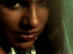 Hey, Wanna See This Sexy Brunette Dance Naked by Fire?