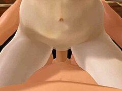 Mercy in the waifu sex simulator game.