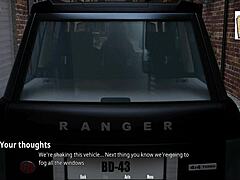 Car Sex With Huge Boobed Blonde 😍