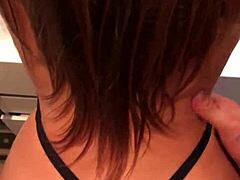 Brunette Pornstar with Big Ass Fucked Hard in Bathroom