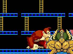 m u g e nr-18 deux - bowser koopa & donkey kong vs mario gay cartoon furry bareback.