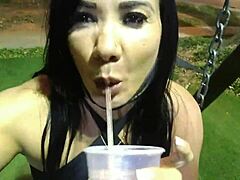 i dragged a dick from the square to my car for creampie fun