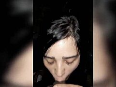 My friends and I went out, and I offered wild blowjobs to everyone