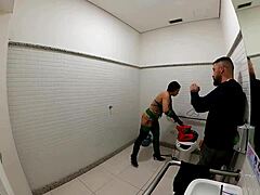 Jade Mortal Kombat Cosplay Girl Gets Muff Diving And Anal In Bathroom On Halloween By Mr Matusalem