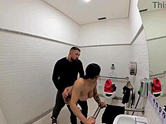 Jade Mortal Kombat Cosplay Girl Gets Muff Diving And Anal In Bathroom On Halloween By Mr Matusalem