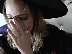 Damn! Step Mom Discovers Step Dad’s Secret on Halloween Night!