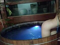 Venusss model cums in the office with a big surprise at the end.