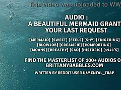 Audio Of Beautiful Mermaid Granting Last Erotic Request With Moaning Creampie