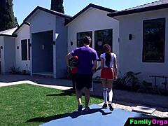 FamilyOrgasm - Basketball game with stepdaughters turned steamy in bedroom! 🏀🔥