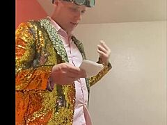 Milf Brunette with Big Tits GIVES BLOWJOB to Mchenry Cruiser During Standup Comedy