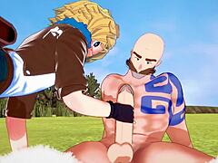 i'm watching ezreal and braum in hard yaoi sex