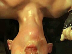 tifa gives an intensive blowjob in hentai fantasy?