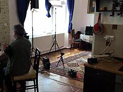 private phone clip catches direct pussy close-up under skirt