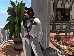 Furry Character Takes Big Cock In Unusual Order