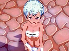 chirai gets naughty after training in dragon ball hentai