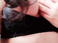 wife teaches black transsexual latina to suck cock deepthroat and fuck ass cowgirl