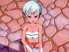 chirai gets naughty after training in dragon ball hentai