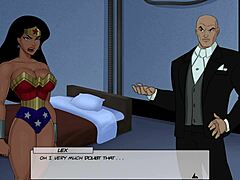 Wonder Woman Fucked Hard by Lex Luthor’s Monster Cock in Cartoon Chaos. Clothes Ripped in Unlimited Action!