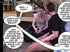 busty mature wife cheats with monster cock in 3d comic, cumshot everywhere