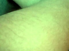 stroking my massive cock solo at home