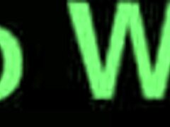 beautiful brunette milf in leather bikini sucks huge cock before ass eating and rimming