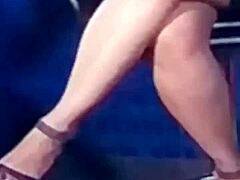 Spicy Hot Indian TV Anchor