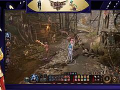 baldurs gate 3 lexs lewd adventure part 4 with big tits brunette in anime hentai 😏