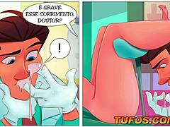 I'm so turned on by this handsome doctor at my first gyno visit!