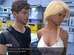 oh wow stranded in space 39 with this jealous mature curvy babe and her huge tits in 3d hentai dating action monster cock pounding boobs everywhere 😈